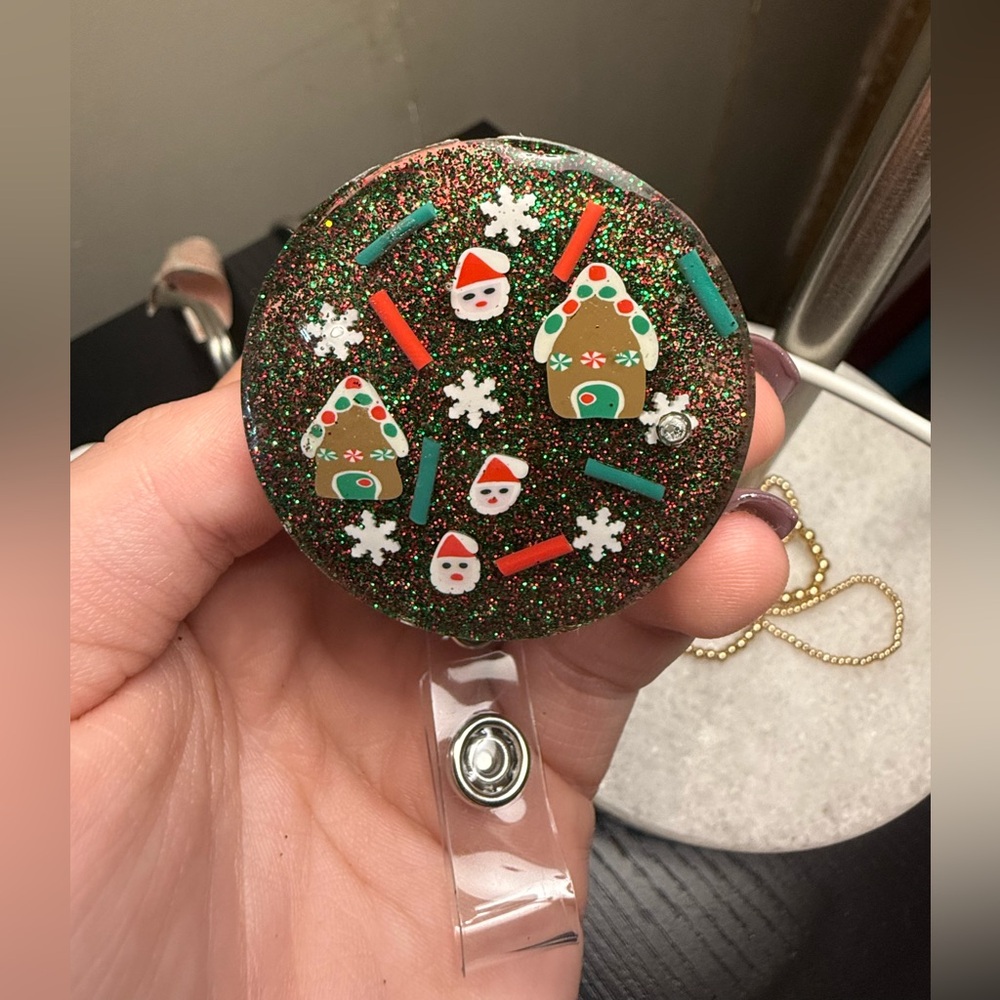 Winter/ Christmas Badge Reel